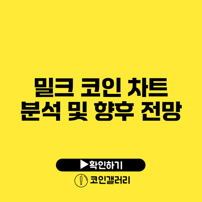밀크 코인 차트 분석 및 향후 전망