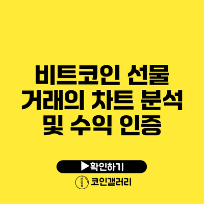 비트코인 선물 거래의 차트 분석 및 수익 인증