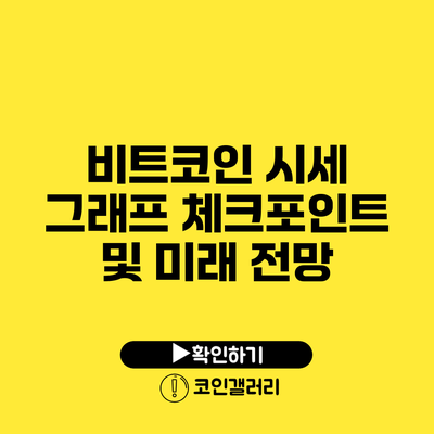 비트코인 시세 그래프 체크포인트 및 미래 전망